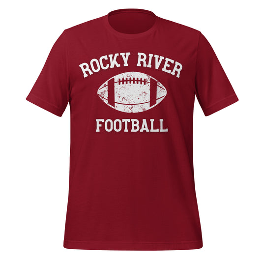 Rocky River, Ohio Football Short Sleeve Unisex T-Shirt Rocky River, Ohio Football Short Sleeve Unisex T-Shirt