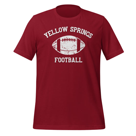 Yellow Springs Ohio Football Unisex t-shirt Yellow Springs Ohio Football Unisex t-shirt