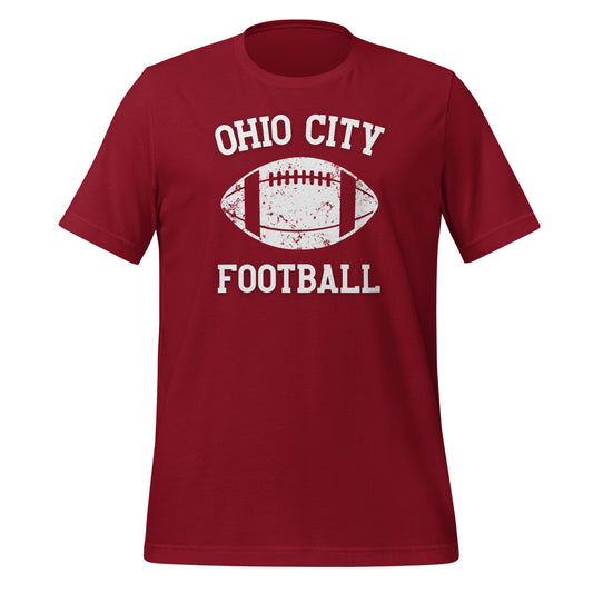 Ohio City Cleveland Football Unisex t-shirt Ohio City Cleveland Football Unisex t-shirt
