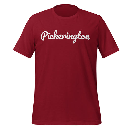 Pickerington Ohio Solo Script Unisex t-shirt Pickerington Ohio Solo Script Unisex t-shirt