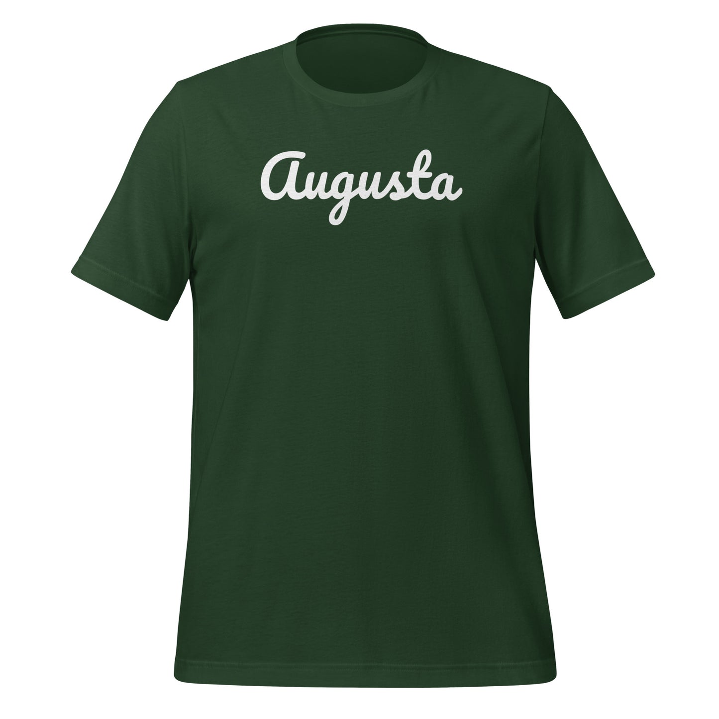 Augusta, Georgia - White Logo Short Sleeve Unisex t-shirt Augusta, Georgia - White Logo Short Sleeve Unisex t-shirt