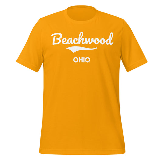 Beachwood, Ohio Script Short Sleeve Unisex T-Shirt Beachwood, Ohio Script Short Sleeve Unisex T-Shirt