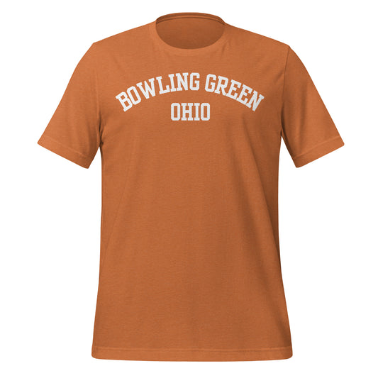 Bowling Green Ohio Block Short Sleeve Unisex t-shirt Bowling Green Ohio Block Short Sleeve Unisex t-shirt