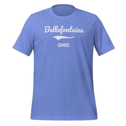 Bellefontaine Ohio Script Short Sleeve Unisex t-shirt Bellefontaine Ohio Script Short Sleeve Unisex t-shirt