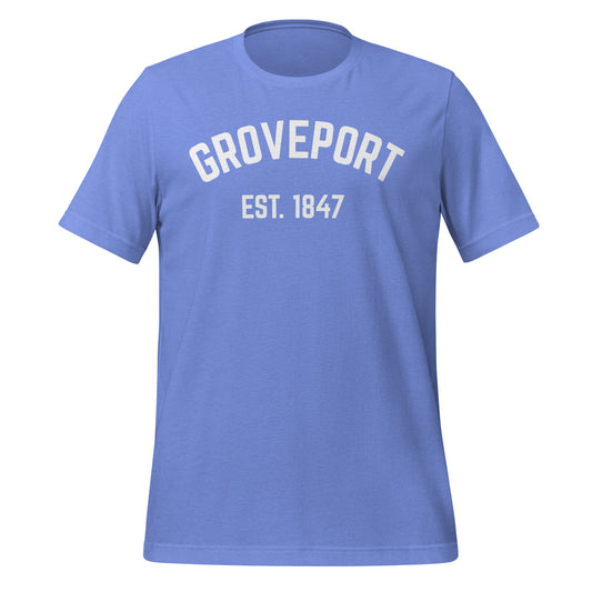 Groveport Ohio EST Short Sleeve Unisex t-shirt Groveport Ohio EST Short Sleeve Unisex t-shirt