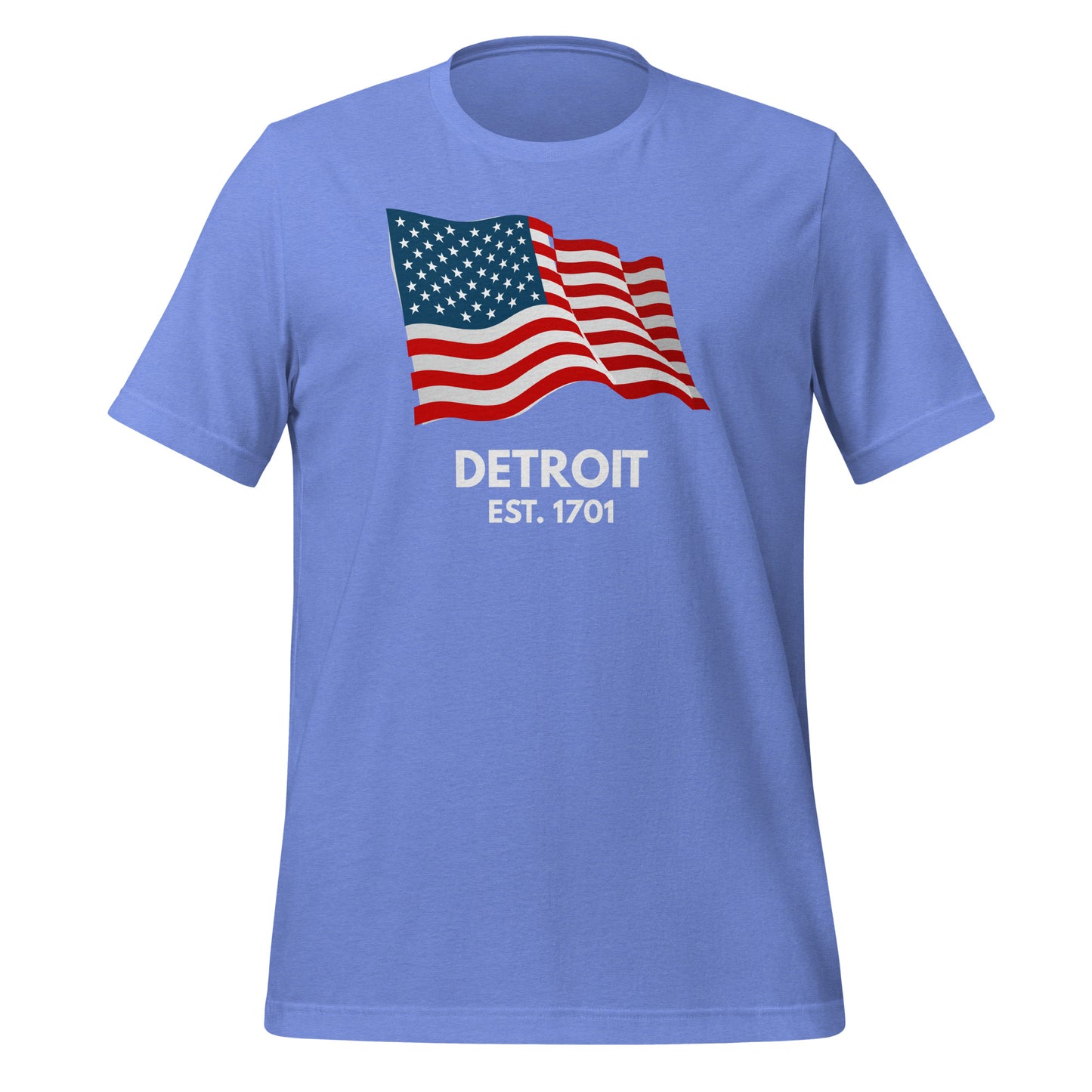 Detroit Michigan USA Short Sleeve Unisex T-Shirt Detroit Michigan USA Short Sleeve Unisex T-Shirt
