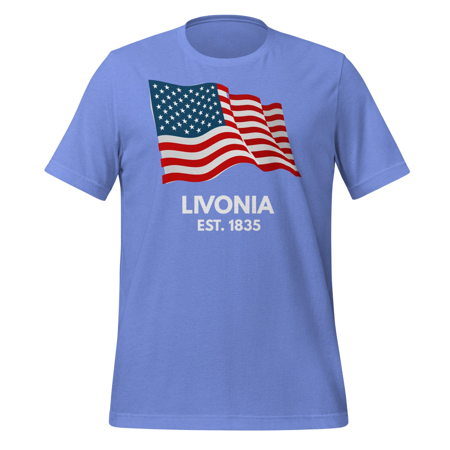 Livonia Michigan USA Short Sleeve Unisex t-shirt Livonia Michigan USA Short Sleeve Unisex t-shirt