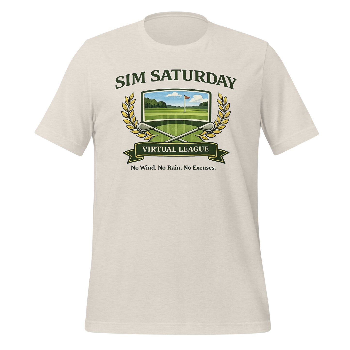 Simulator (SIM) Saturday Golf Unisex T-Shirt Simulator (SIM) Saturday Golf Unisex T-Shirt