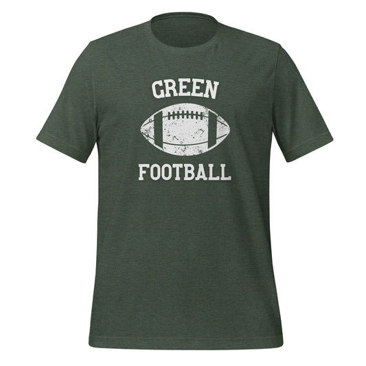 Green Ohio Football Short Sleeve Unisex T-shirt Green Ohio Football Short Sleeve Unisex T-shirt