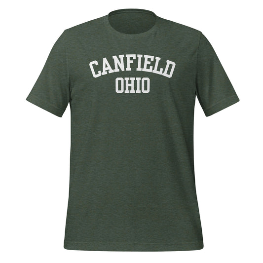 Canfield Ohio Block Short Sleeve Unisex t-shirt Canfield Ohio Block Short Sleeve Unisex t-shirt