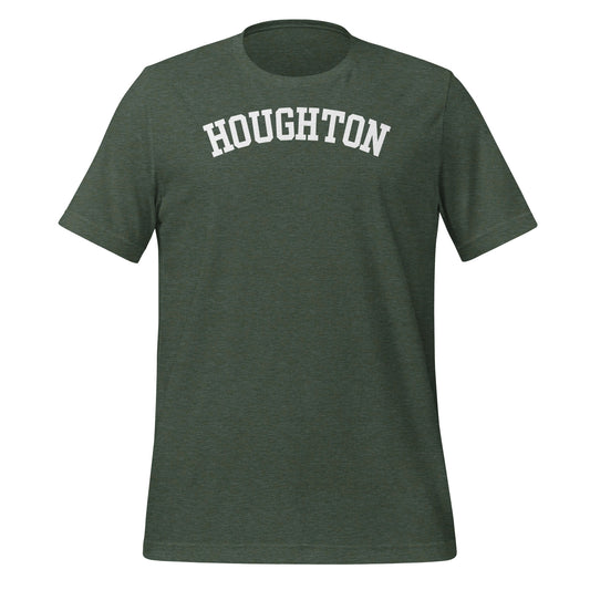 Houghton, Michigan - Block Solo Unisex T-Shirt Houghton, Michigan - Block Solo Unisex T-Shirt