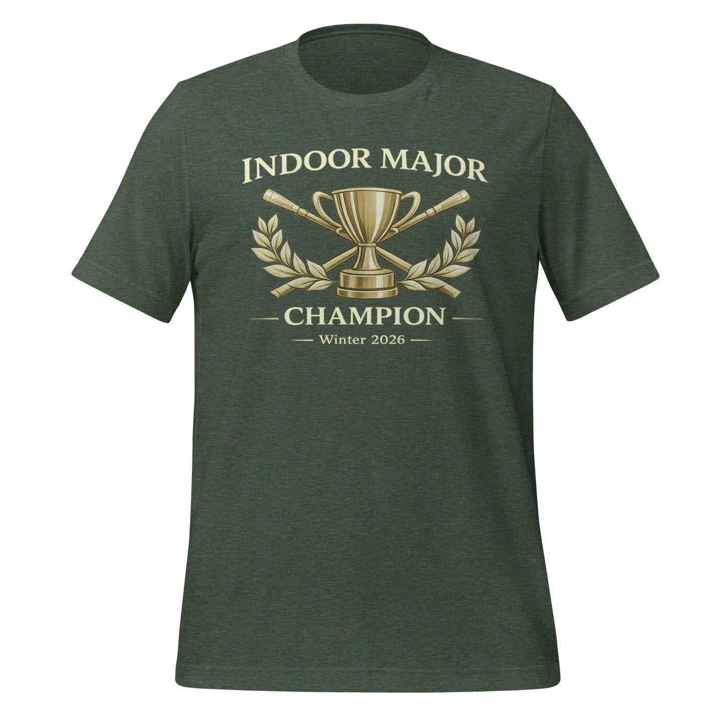 Indoor Major Champion - Golf Simulator Unisex T-shirt Indoor Major Champion - Golf Simulator Unisex T-shirt