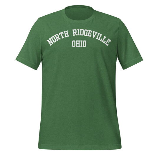 North Ridgeville Ohio Block Short Sleeve Unisex t-shirt North Ridgeville Ohio Block Short Sleeve Unisex t-shirt