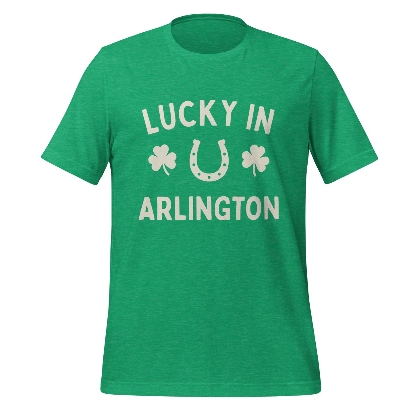 Lucky in Upper Arlington, Ohio St. Patricks Day Short Sleeve Unisex t-shirt Lucky in Upper Arlington, Ohio St. Patricks Day Short Sleeve Unisex t-shirt