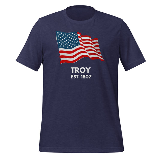 Troy USA Short Sleeve Unisex T-Shirt Troy USA Short Sleeve Unisex T-Shirt