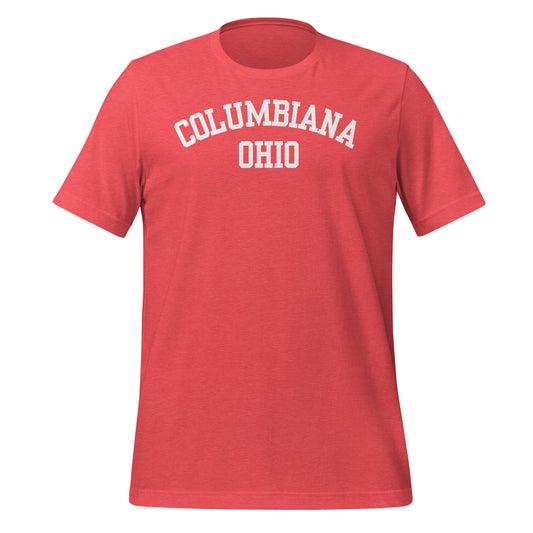 Columbiana Ohio Block Unisex T-Shirt Columbiana Ohio Block Unisex T-Shirt