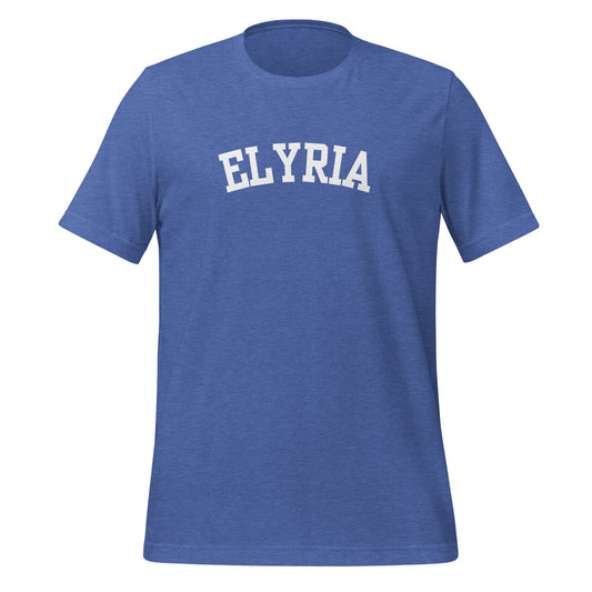 Elyria Ohio Block Solo Unisex t-shirt Elyria Ohio Block Solo Unisex t-shirt