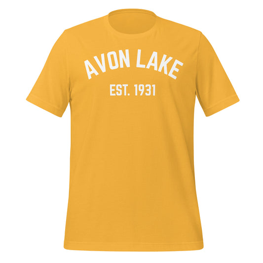 Avon Lake, Ohio 1931 Short Sleeve Unisex T-Shirt Avon Lake, Ohio 1931 Short Sleeve Unisex T-Shirt