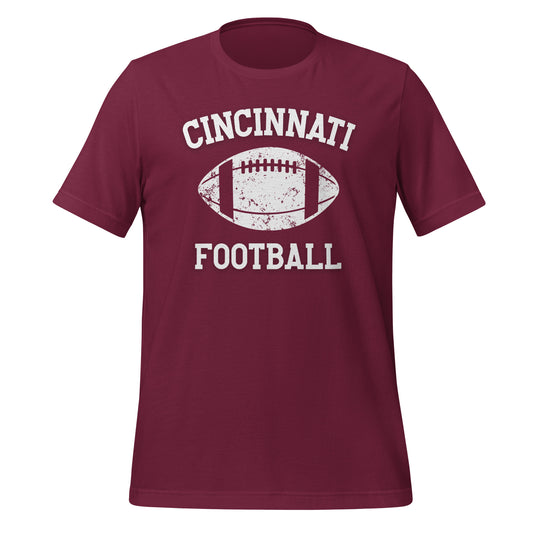 Cincinnati Ohio Football Short Sleeve Unisex t-shirt Cincinnati Ohio Football Short Sleeve Unisex t-shirt
