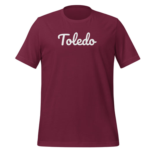 Toledo Ohio Solo Script Short Sleeve Unisex t-shirt Toledo Ohio Solo Script Short Sleeve Unisex t-shirt