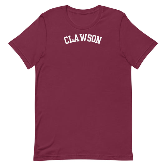 Clawson, Michigan - Block Solo Unisex T-Shirt Clawson, Michigan - Block Solo Unisex T-Shirt