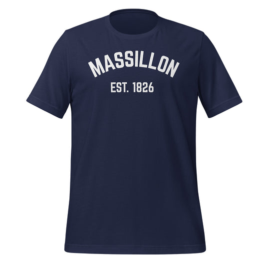 Massillon Ohio EST Short Sleeve Unisex T-Shirt Massillon Ohio EST Short Sleeve Unisex T-Shirt