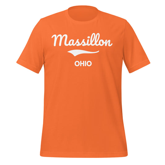 Massillon Ohio Script Short Sleeve Unisex T-shirt Massillon Ohio Script Short Sleeve Unisex T-shirt