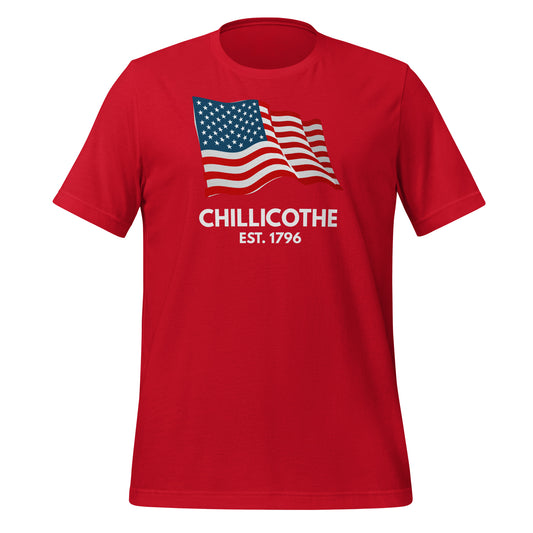Chillicothe Ohio Fourth of July Short Sleeve Unisex T-shirt Chillicothe Ohio Fourth of July Short Sleeve Unisex T-shirt