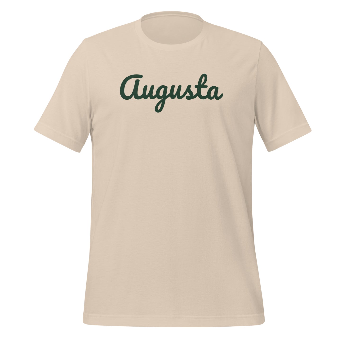 Augusta, Georgia Green Solo Script Unisex T-Shirt Augusta, Georgia Green Solo Script Unisex T-Shirt