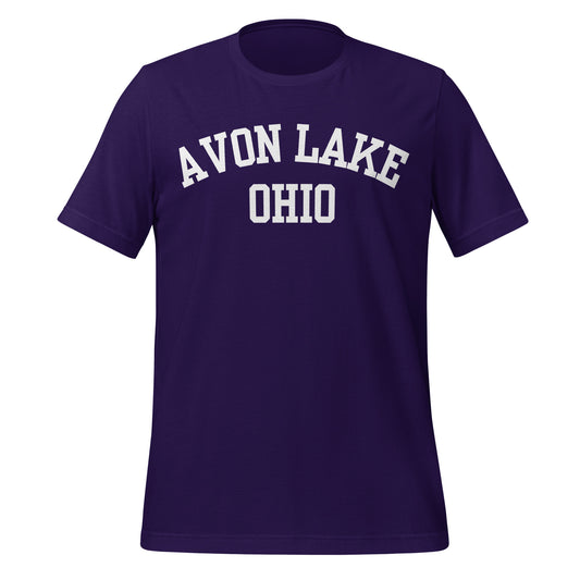 Avon Lake, Ohio Unisex T-shirt - Block Lettering Avon Lake, Ohio Unisex T-shirt - Block Lettering