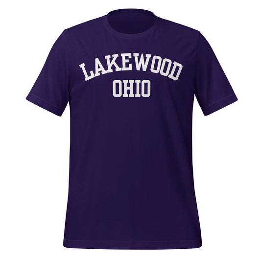 Lakewood, Ohio Unisex T-Shirt - Block Lettering Lakewood, Ohio Unisex T-Shirt - Block Lettering