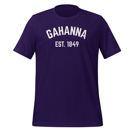 Gahanna Ohio EST Short Sleeve Unisex t-shirt Gahanna Ohio EST Short Sleeve Unisex t-shirt