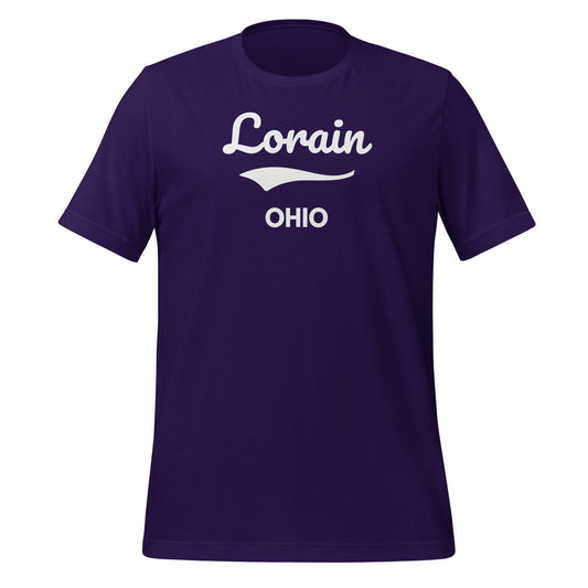 Lorain Ohio Script Short Sleeve Unisex t-shirt Lorain Ohio Script Short Sleeve Unisex t-shirt