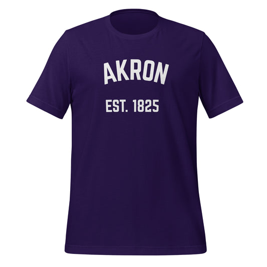 Akron Ohio EST Unisex T-Shirt Akron Ohio EST Unisex T-Shirt