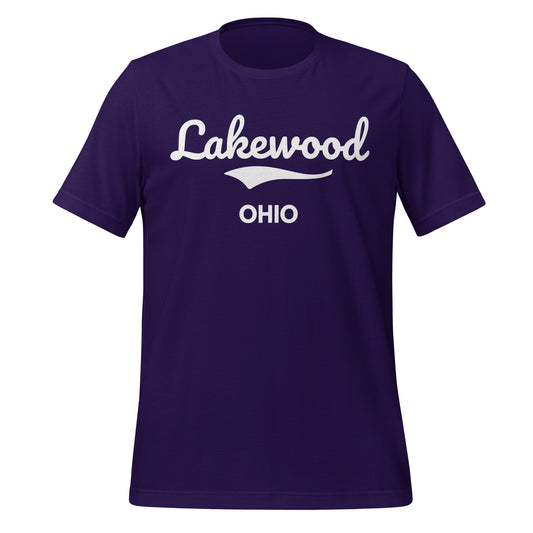 Lakewood, Ohio Script Short-Sleeve Unisex T-Shirt Lakewood, Ohio Script Short-Sleeve Unisex T-Shirt