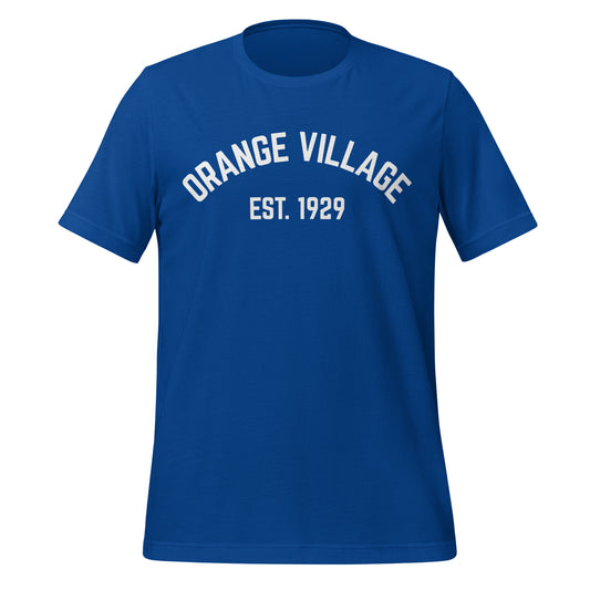 Orange Village Ohio EST Short Sleeve Unisex T-Shirt Orange Village Ohio EST Short Sleeve Unisex T-Shirt