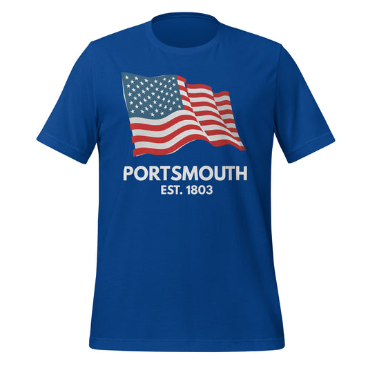 Portsmouth Ohio USA Short Sleeve Unisex t-shirt Portsmouth Ohio USA Short Sleeve Unisex t-shirt