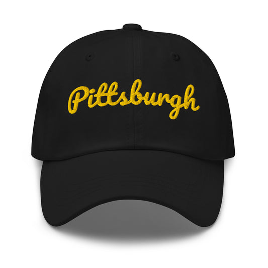 Pittsburgh, PA Dad hat - Sports Solo Script