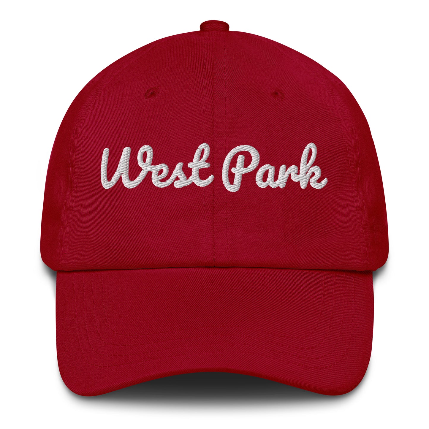 West Park Cleveland Ohio Adjustable Embroidered Dad Hat