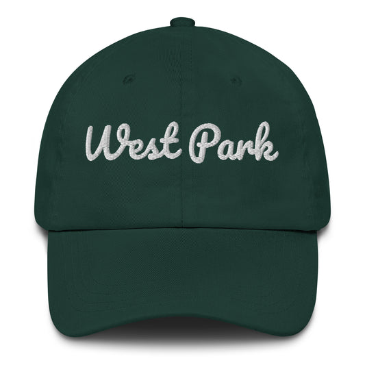 West Park Cleveland Ohio Adjustable Embroidered Dad Hat