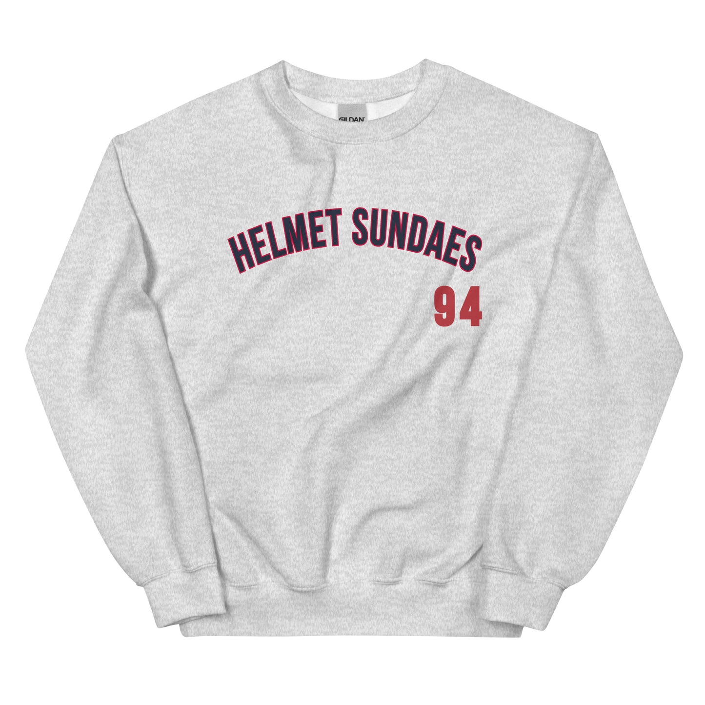 Cleveland Baseball - Helmet Sundaes 80's Uniform Unisex Sweatshirt