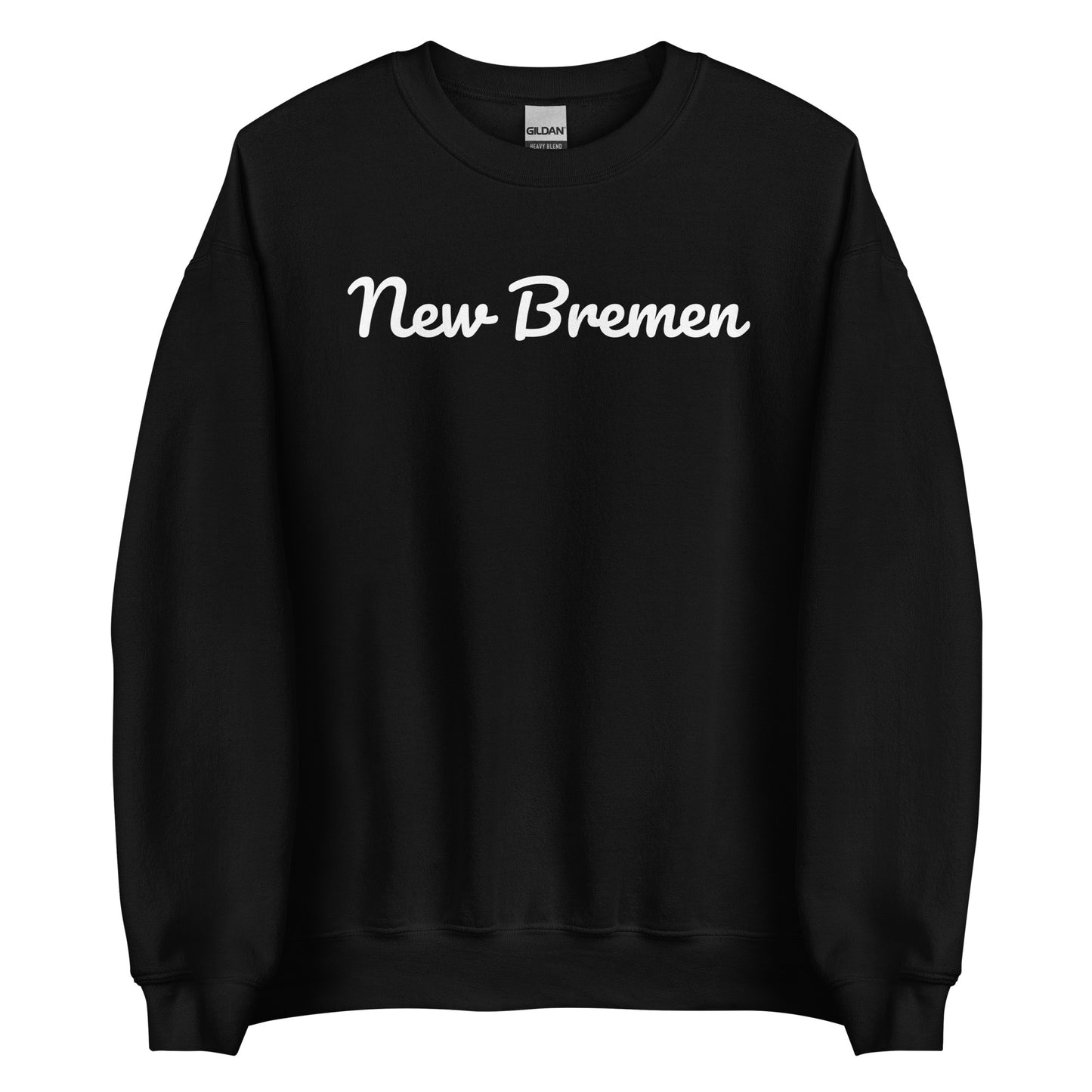 New Bremen Ohio Solo Script Crewneck Unisex Sweatshirt