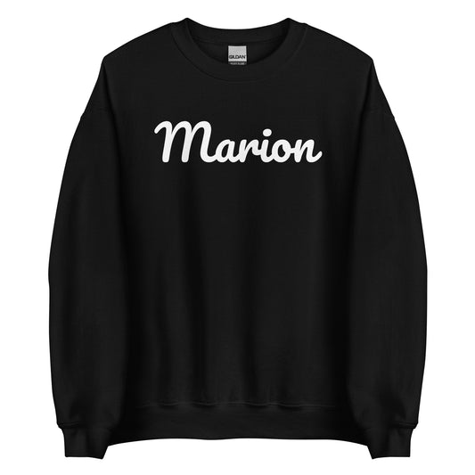Marion Ohio Crewneck Solo Script Unisex Sweatshirt