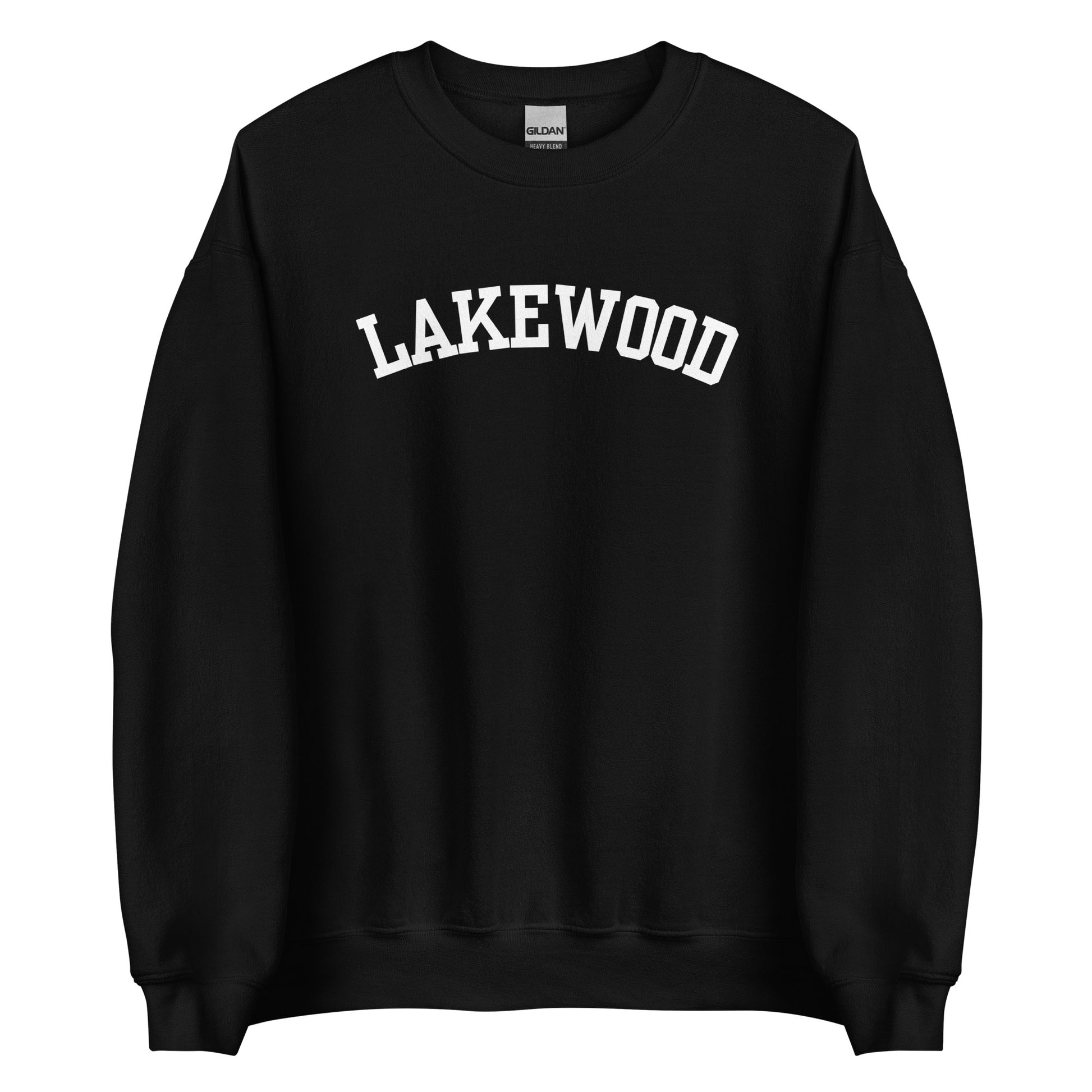 Lakewood Ohio Block Solo Crewneck Unisex Sweatshirt