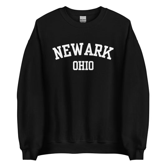 Newark Ohio Block Crewneck Unisex Sweatshirt