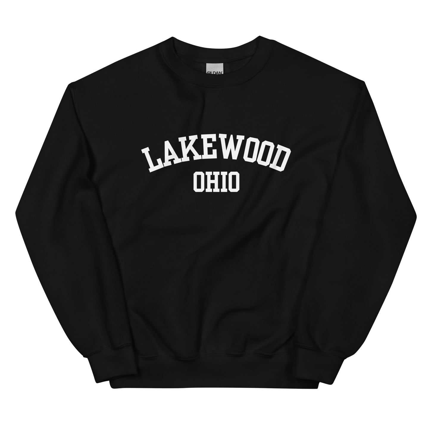 Lakewood Ohio Block Unisex Sweatshirt