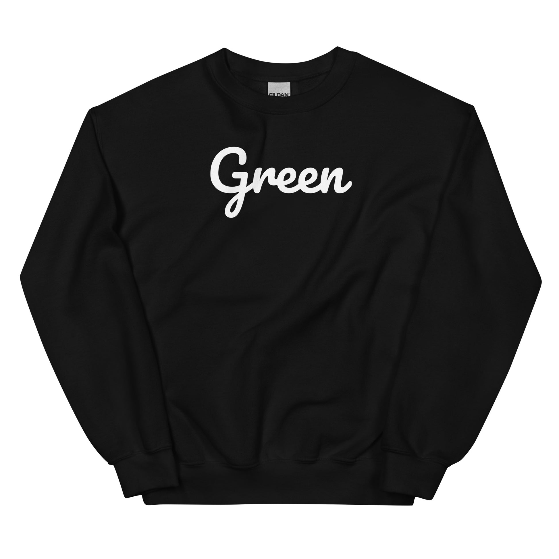 Green Ohio Solo Script Crewneck Unisex Sweatshirt