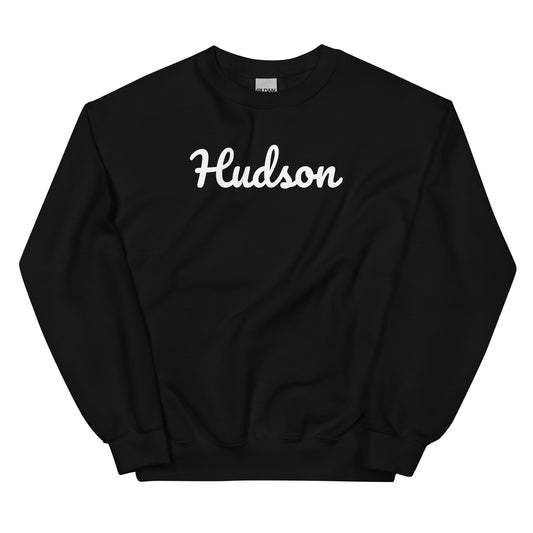 Hudson Ohio Solo Script Crewneck Unisex Sweatshirt