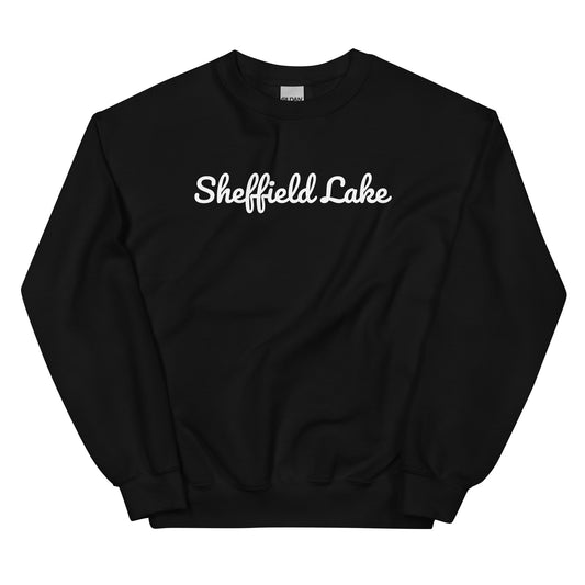 Sheffield Lake Ohio Solo Script Crewneck Unisex Sweatshirt