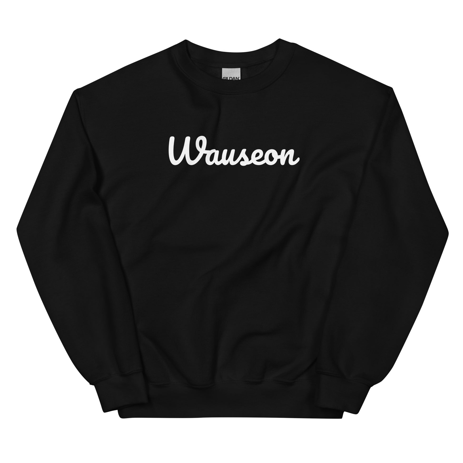 Wauseon Ohio Solo Script Crewneck Unisex Sweatshirt